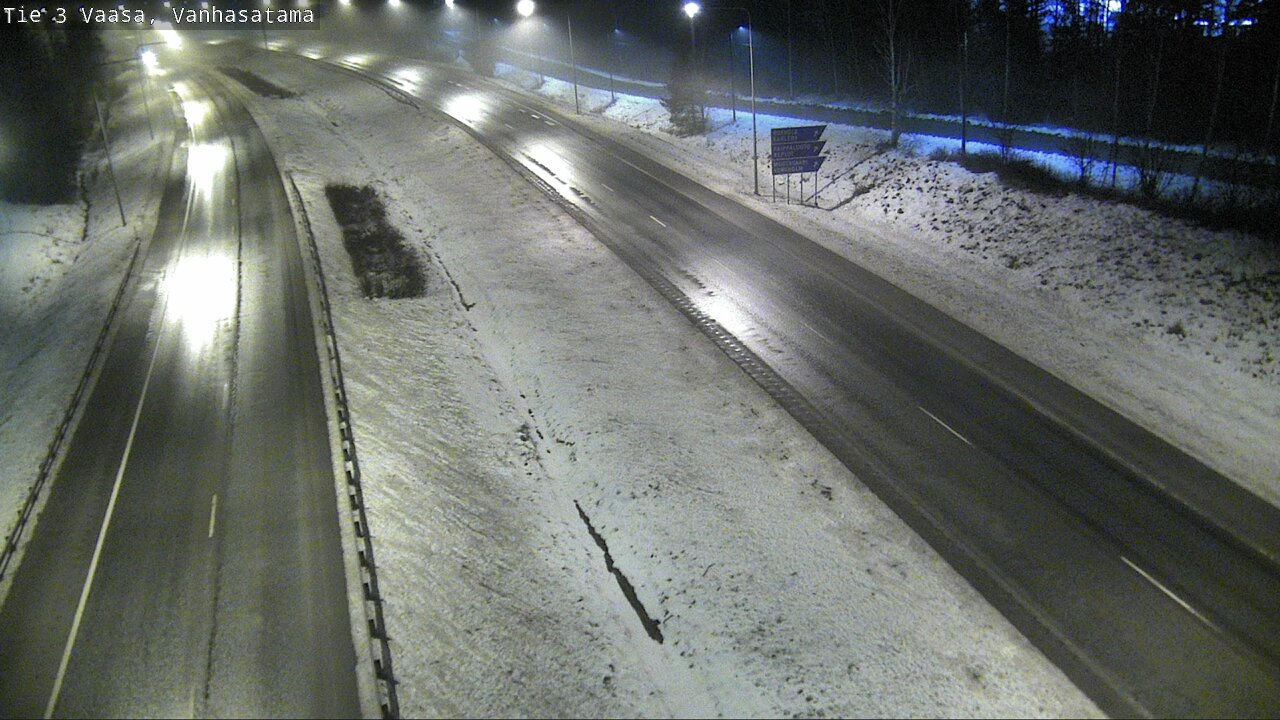 Weather Camera Image Väg 3 Vasa, Gamla hamnen, Vaasa, Pohjanmaa