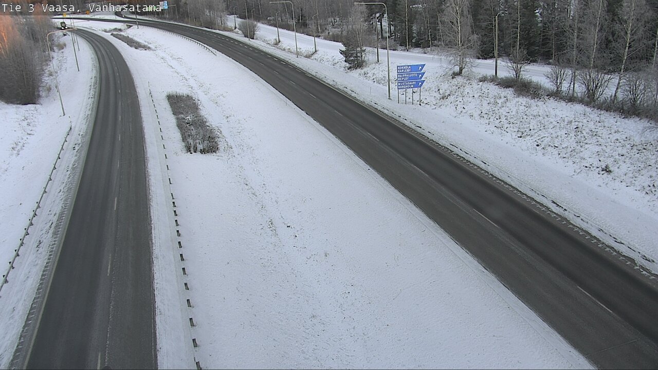 Weather Camera Image Road 3 Vaasa, Vanhasatama, Vaasa, Pohjanmaa