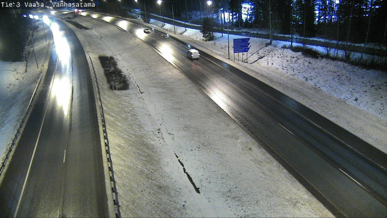 Weather Camera Image Väg 3 Vasa, Gamla hamnen, Vaasa, Pohjanmaa