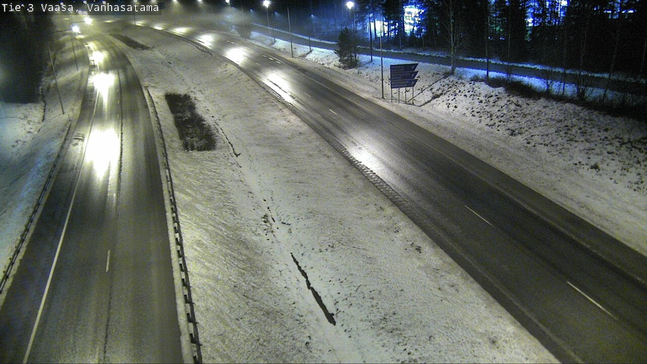 Weather Camera Image Väg 3 Vasa, Gamla hamnen, Vaasa, Pohjanmaa