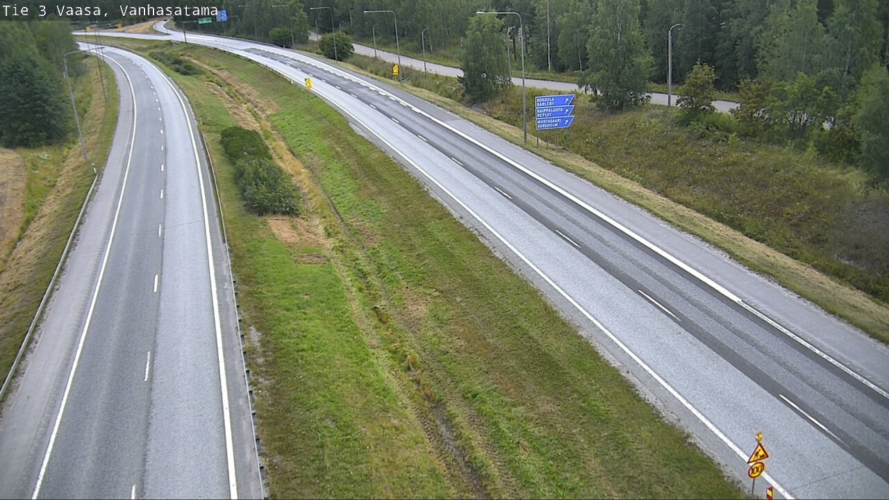 Weather Camera Image Väg 3 Vasa, Gamla hamnen, Vaasa, Pohjanmaa
