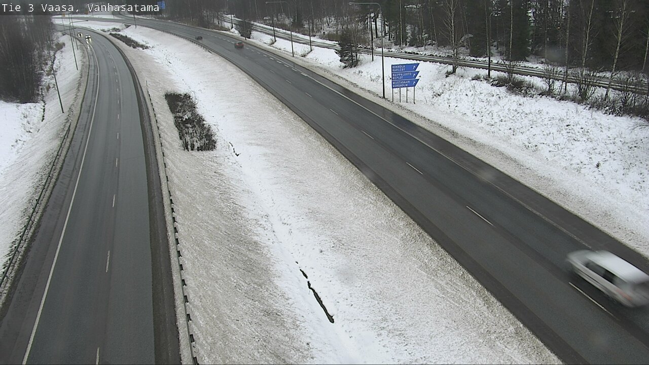 Weather Camera Image Väg 3 Vasa, Gamla hamnen, Vaasa, Pohjanmaa