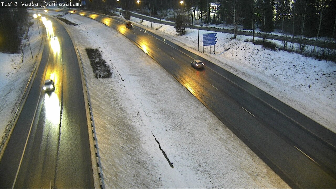 Weather Camera Image Väg 3 Vasa, Gamla hamnen, Vaasa, Pohjanmaa