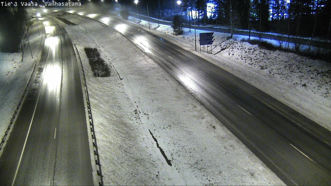 Weather Camera Image Väg 3 Vasa, Gamla hamnen, Vaasa, Pohjanmaa