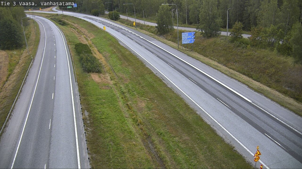 Weather Camera Image Väg 3 Vasa, Gamla hamnen, Vaasa, Pohjanmaa