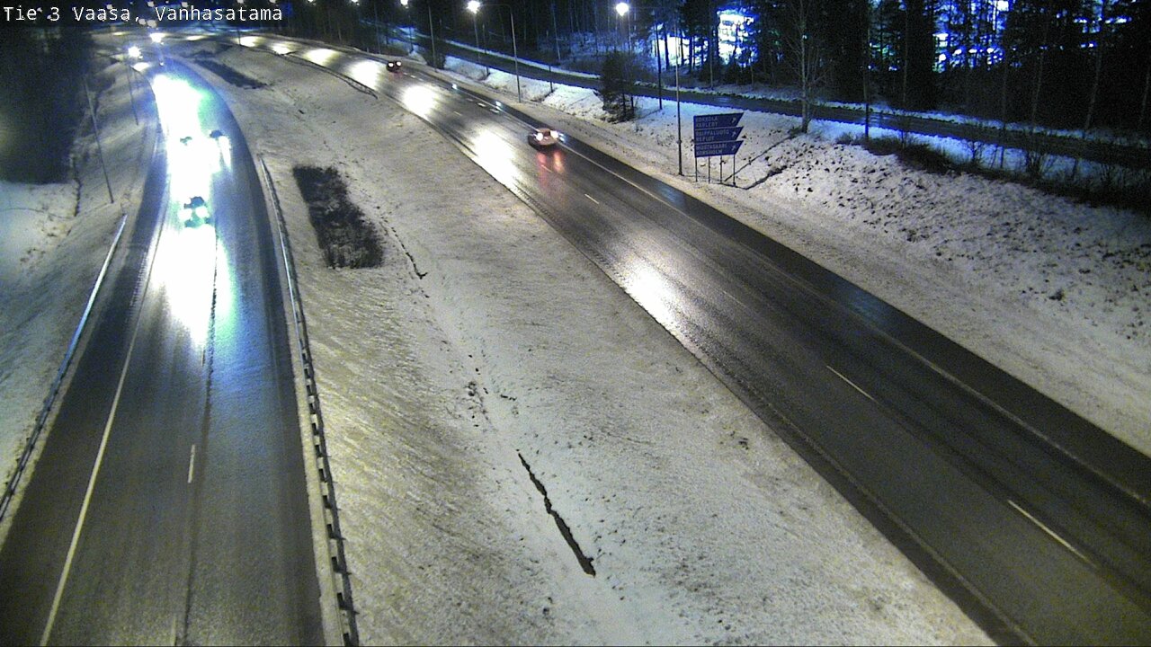 Weather Camera Image Väg 3 Vasa, Gamla hamnen, Vaasa, Pohjanmaa