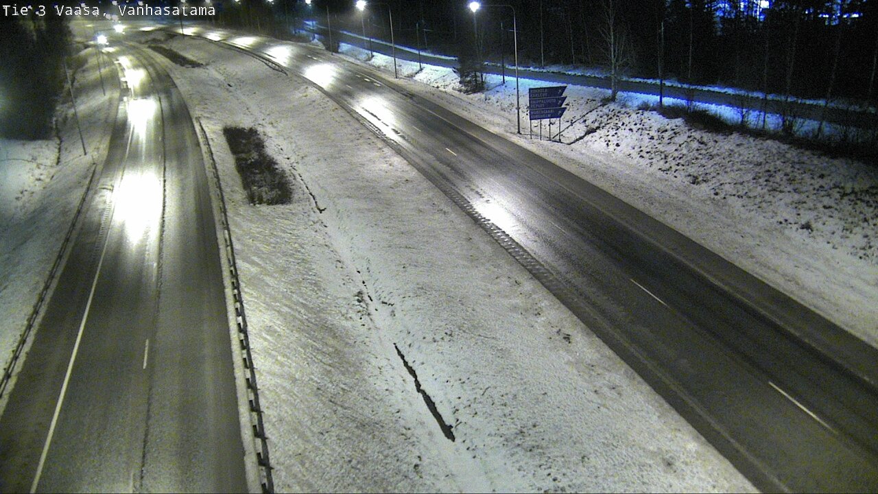 Weather Camera Image Väg 3 Vasa, Gamla hamnen, Vaasa, Pohjanmaa