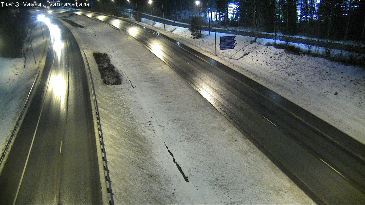 Weather Camera Image Väg 3 Vasa, Gamla hamnen, Vaasa, Pohjanmaa