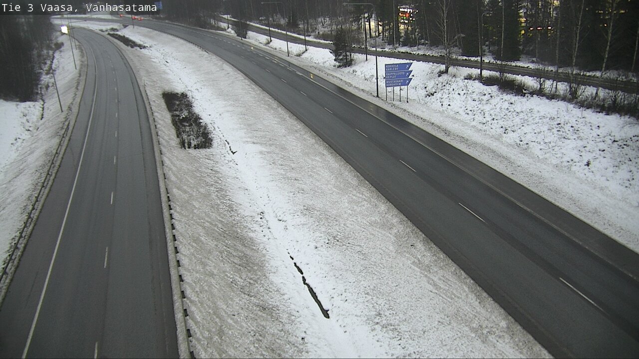 Weather Camera Image Väg 3 Vasa, Gamla hamnen, Vaasa, Pohjanmaa