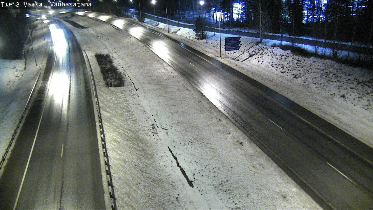 Weather Camera Image Väg 3 Vasa, Gamla hamnen, Vaasa, Pohjanmaa