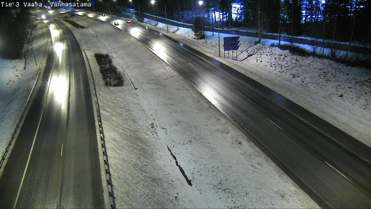 Weather Camera Image Väg 3 Vasa, Gamla hamnen, Vaasa, Pohjanmaa