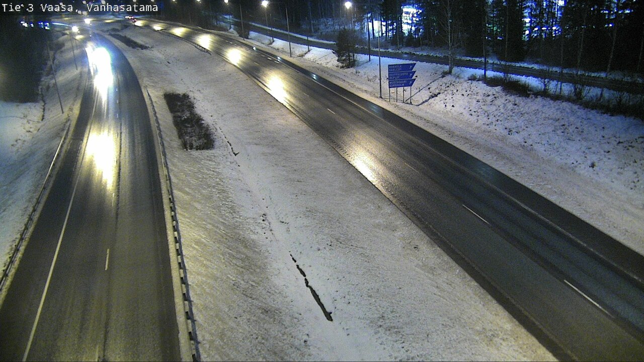 Weather Camera Image Väg 3 Vasa, Gamla hamnen, Vaasa, Pohjanmaa