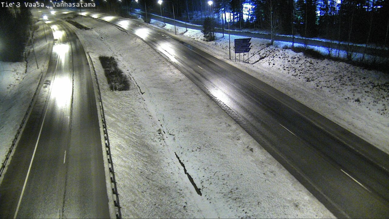 Weather Camera Image Väg 3 Vasa, Gamla hamnen, Vaasa, Pohjanmaa