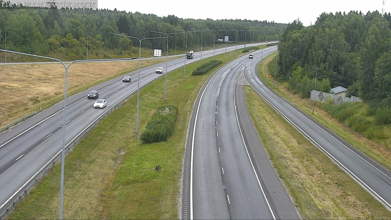 Weather Camera Image Väg 3 Vasa, Gamla hamnen, Vaasa, Pohjanmaa