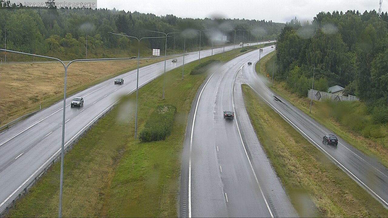 Weather Camera Image Väg 3 Vasa, Gamla hamnen, Vaasa, Pohjanmaa
