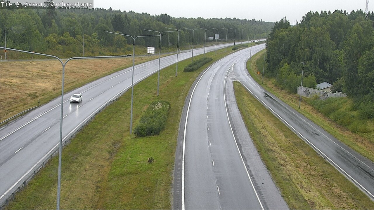 Weather Camera Image Väg 3 Vasa, Gamla hamnen, Vaasa, Pohjanmaa