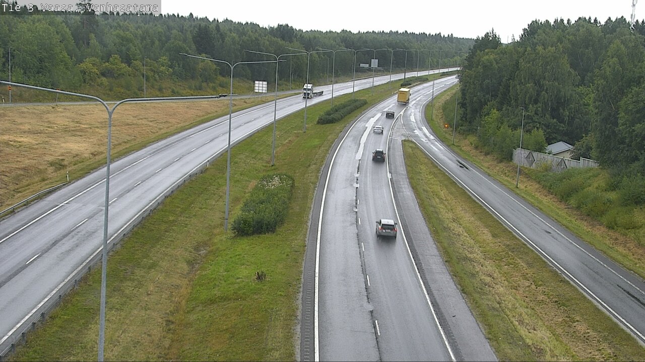 Weather Camera Image Väg 3 Vasa, Gamla hamnen, Vaasa, Pohjanmaa