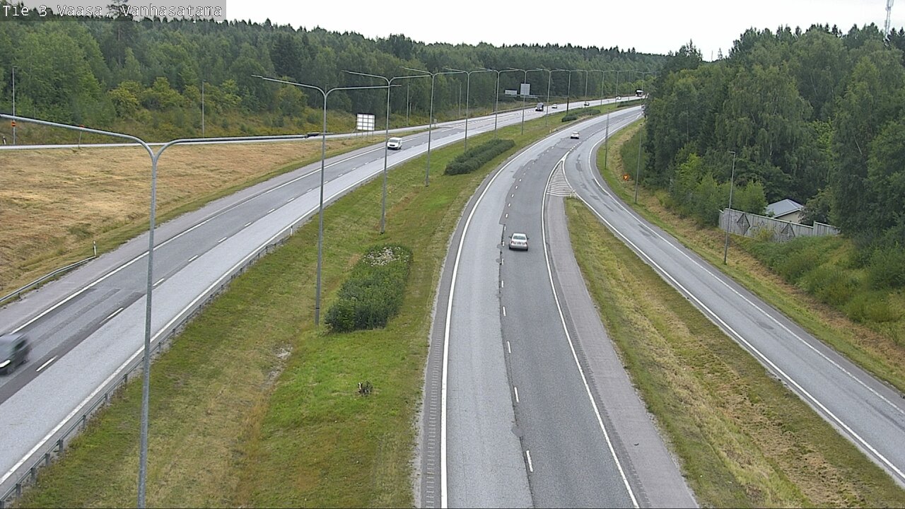 Weather Camera Image Väg 3 Vasa, Gamla hamnen, Vaasa, Pohjanmaa