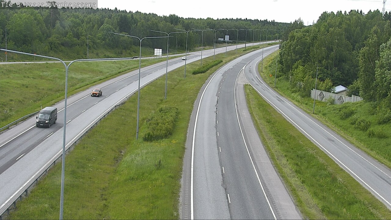 Weather Camera Image Väg 3 Vasa, Gamla hamnen, Vaasa, Pohjanmaa