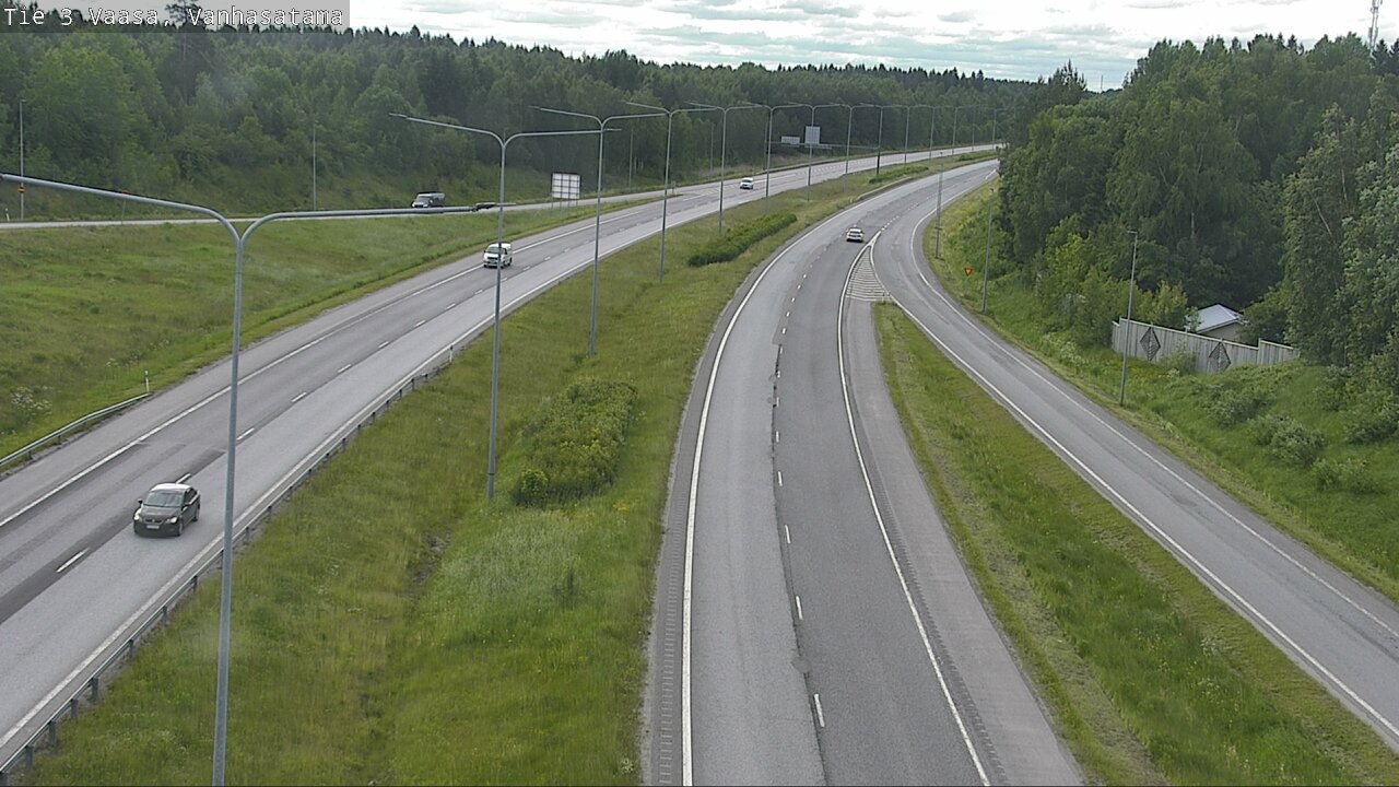 Weather Camera Image Väg 3 Vasa, Gamla hamnen, Vaasa, Pohjanmaa