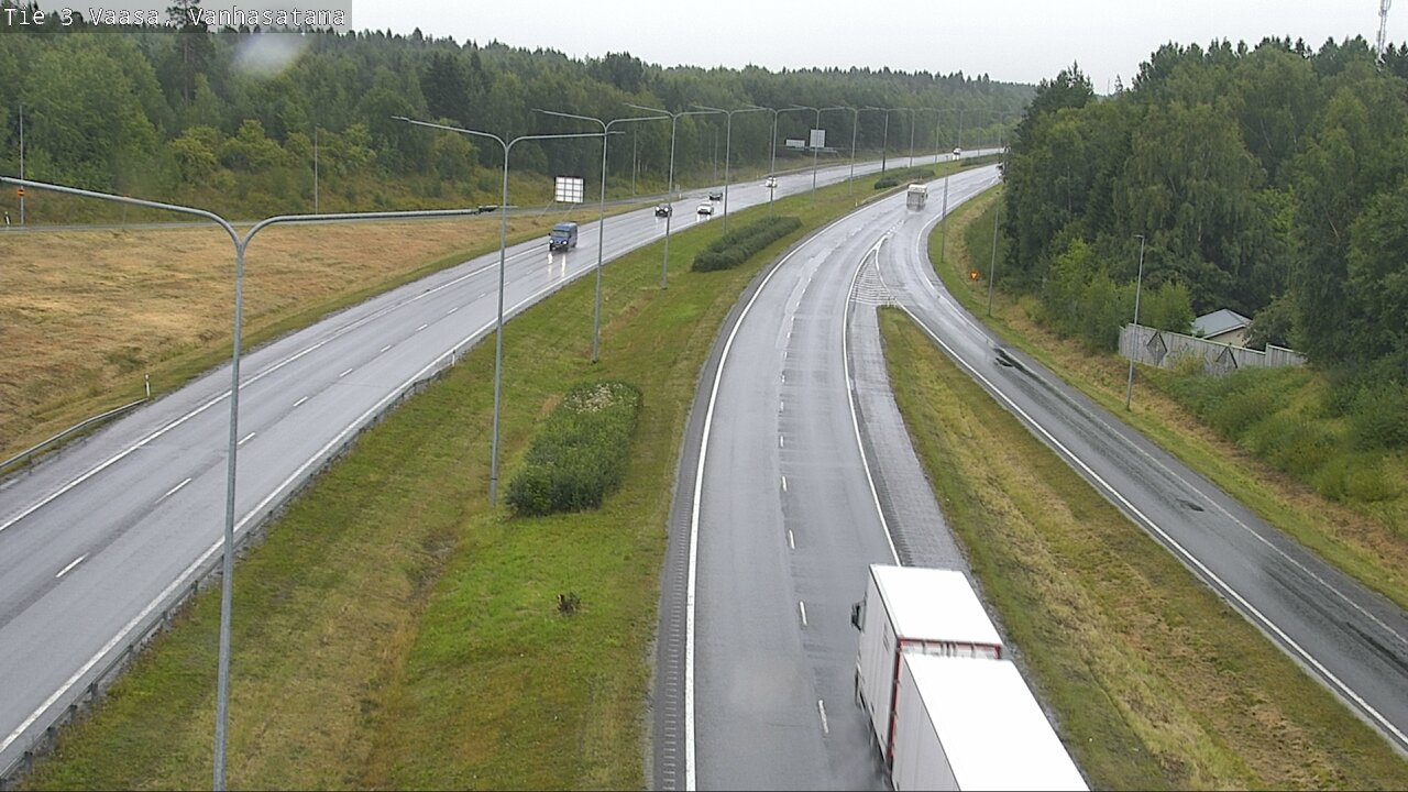 Weather Camera Image Väg 3 Vasa, Gamla hamnen, Vaasa, Pohjanmaa
