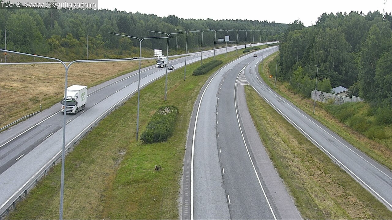 Weather Camera Image Väg 3 Vasa, Gamla hamnen, Vaasa, Pohjanmaa