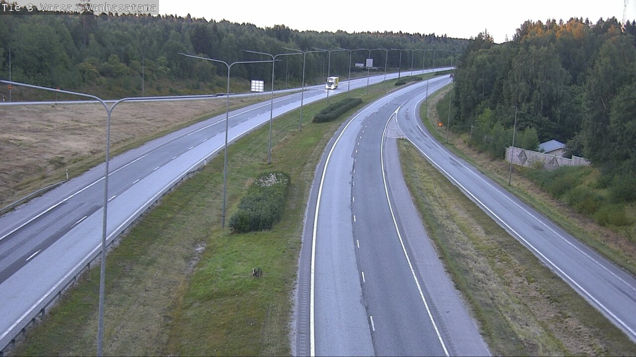 Weather Camera Image Väg 3 Vasa, Gamla hamnen, Vaasa, Pohjanmaa