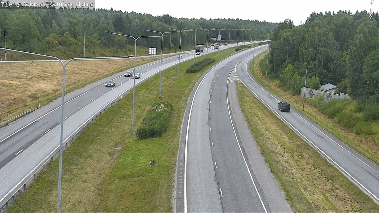 Weather Camera Image Väg 3 Vasa, Gamla hamnen, Vaasa, Pohjanmaa