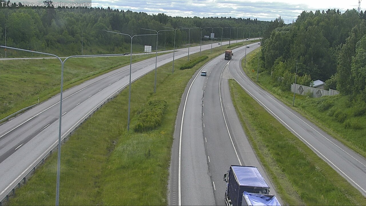 Weather Camera Image Väg 3 Vasa, Gamla hamnen, Vaasa, Pohjanmaa