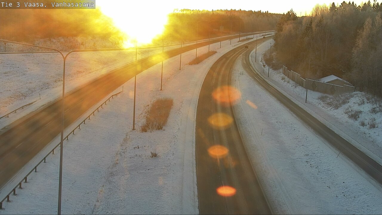 Weather Camera Image Road 3 Vaasa, Vanhasatama, Vaasa, Pohjanmaa