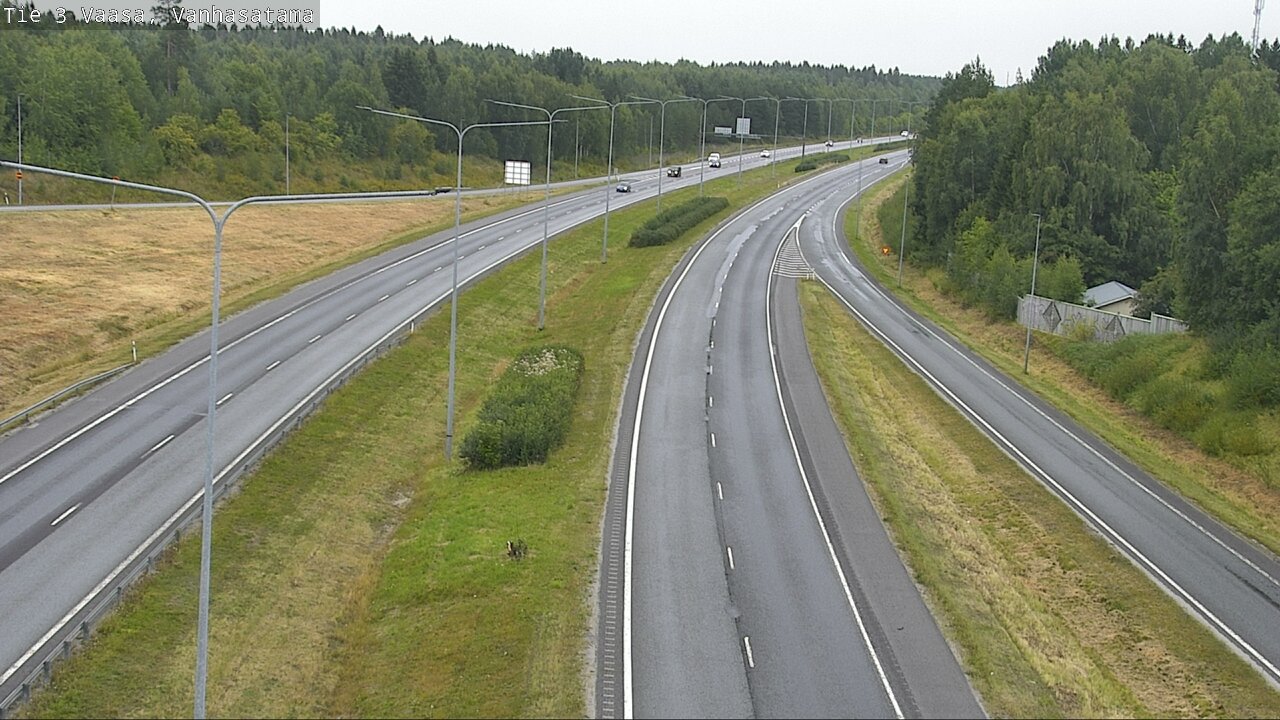 Weather Camera Image Väg 3 Vasa, Gamla hamnen, Vaasa, Pohjanmaa
