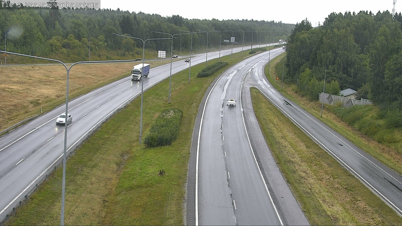 Weather Camera Image Väg 3 Vasa, Gamla hamnen, Vaasa, Pohjanmaa