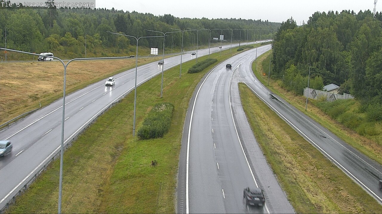 Weather Camera Image Väg 3 Vasa, Gamla hamnen, Vaasa, Pohjanmaa