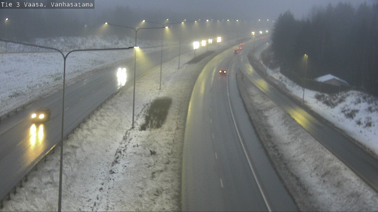 Weather Camera Image Väg 3 Vasa, Gamla hamnen, Vaasa, Pohjanmaa