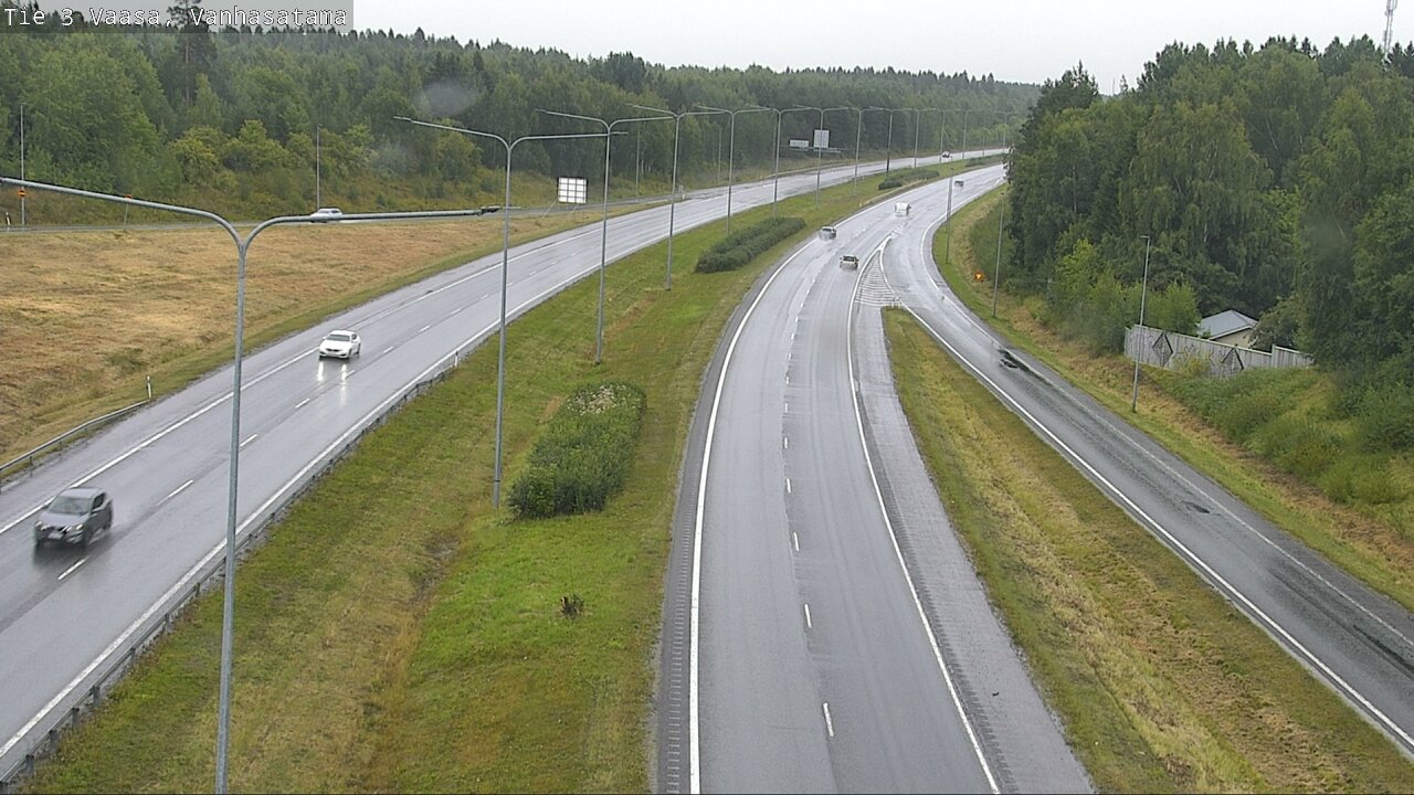 Weather Camera Image Väg 3 Vasa, Gamla hamnen, Vaasa, Pohjanmaa