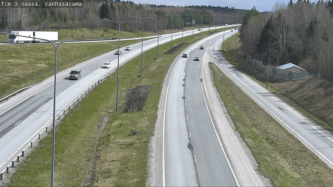 Weather Camera Image Väg 3 Vasa, Gamla hamnen, Vaasa, Pohjanmaa