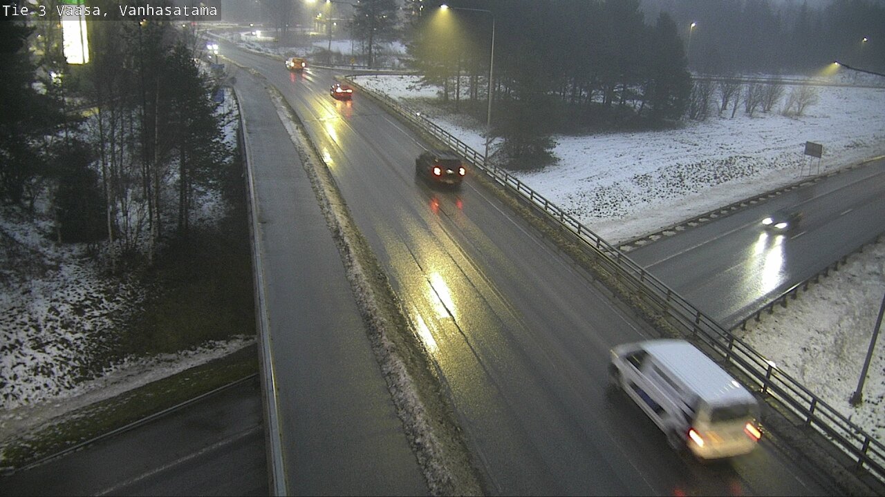 Weather Camera Image Väg 3 Vasa, Gamla hamnen, Vaasa, Pohjanmaa