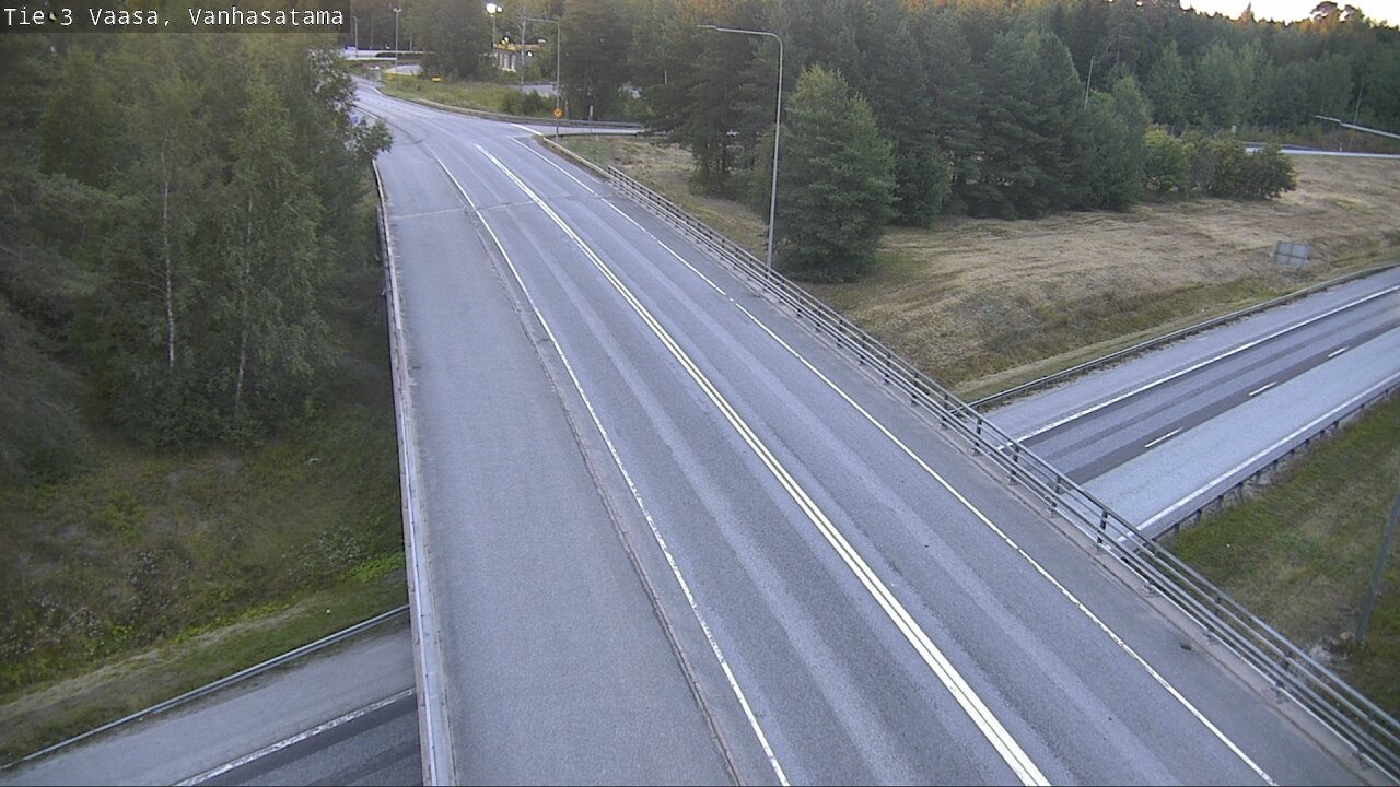 Weather Camera Image Väg 3 Vasa, Gamla hamnen, Vaasa, Pohjanmaa