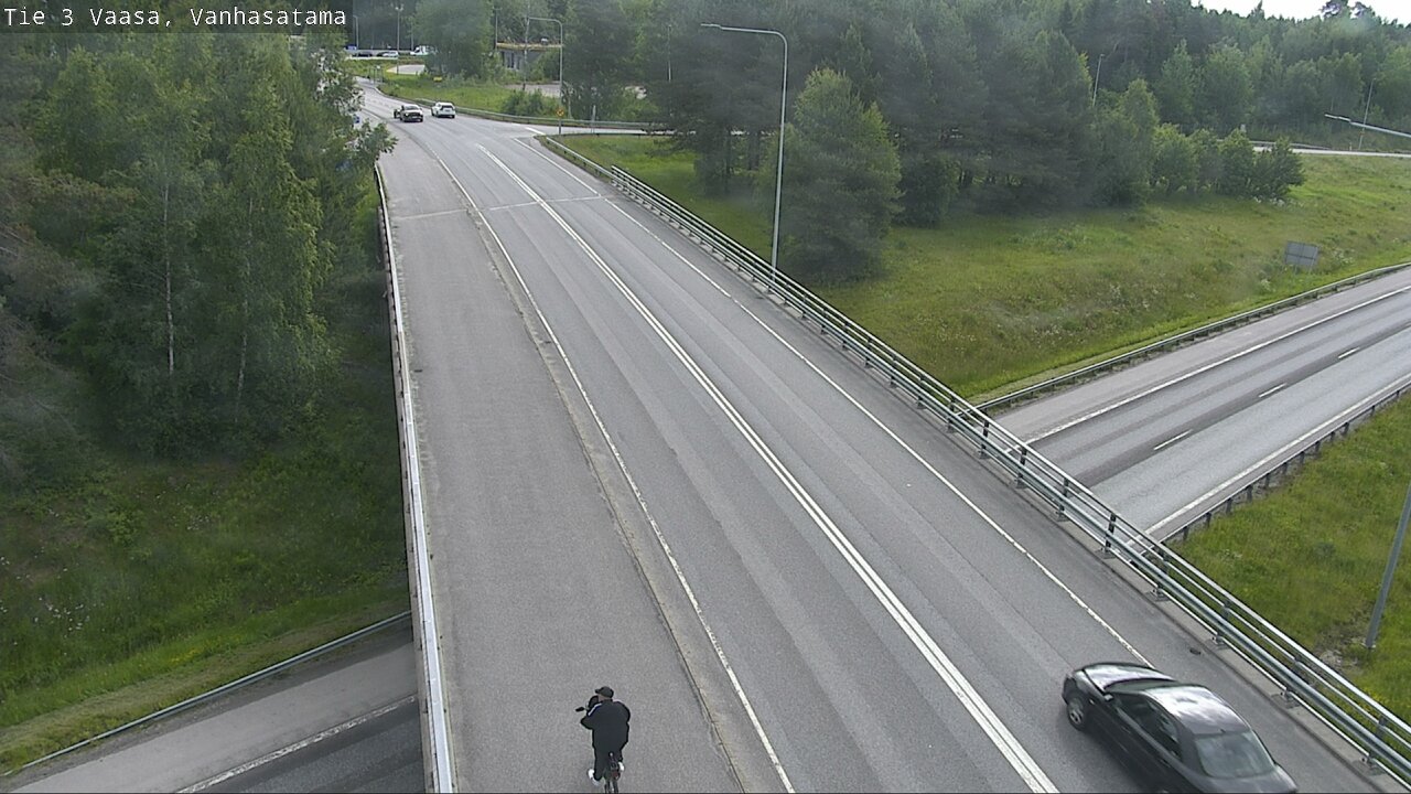 Weather Camera Image Väg 3 Vasa, Gamla hamnen, Vaasa, Pohjanmaa