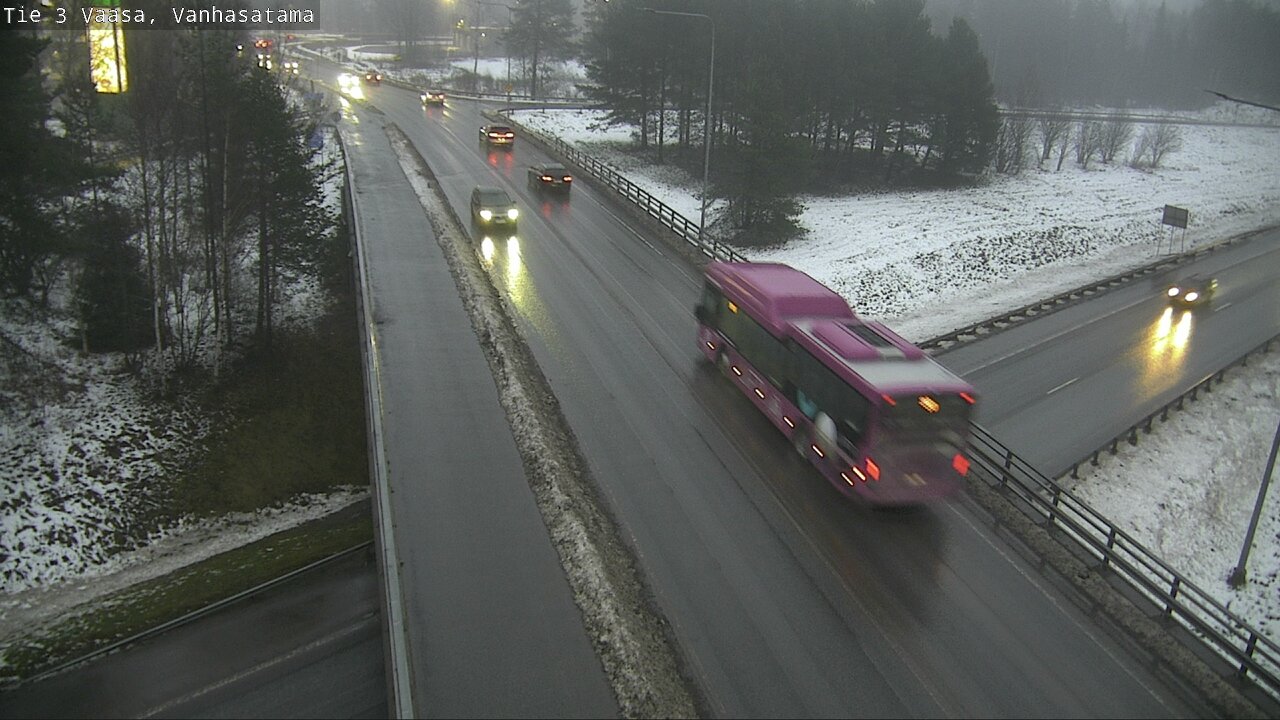 Weather Camera Image Väg 3 Vasa, Gamla hamnen, Vaasa, Pohjanmaa