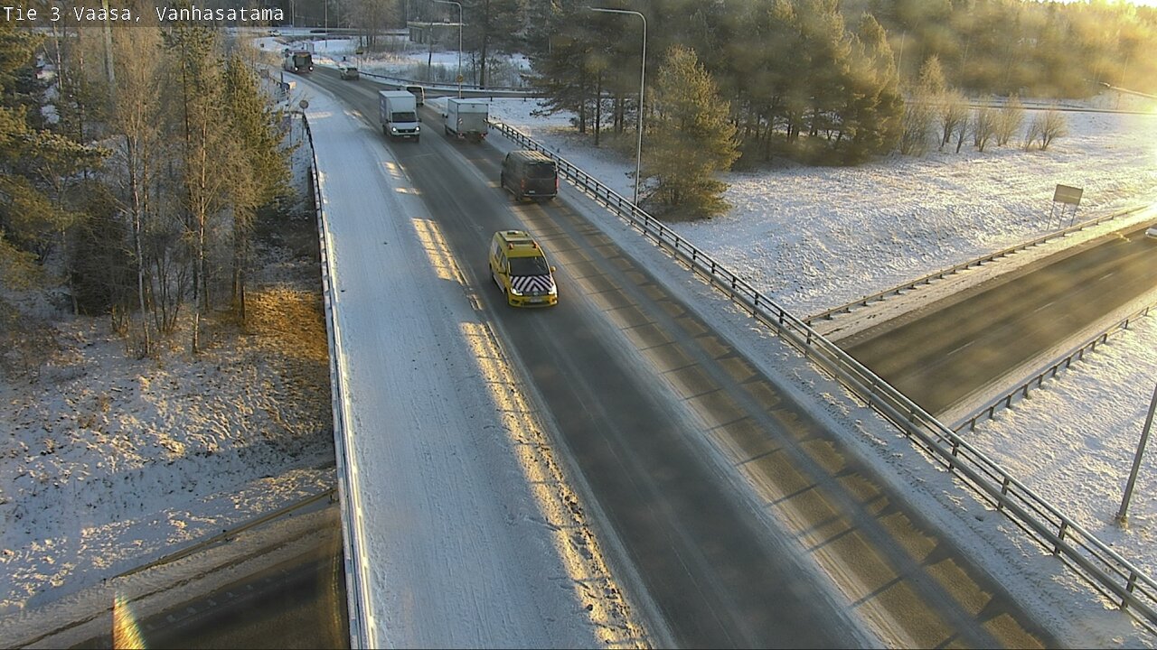 Weather Camera Image Road 3 Vaasa, Vanhasatama, Vaasa, Pohjanmaa