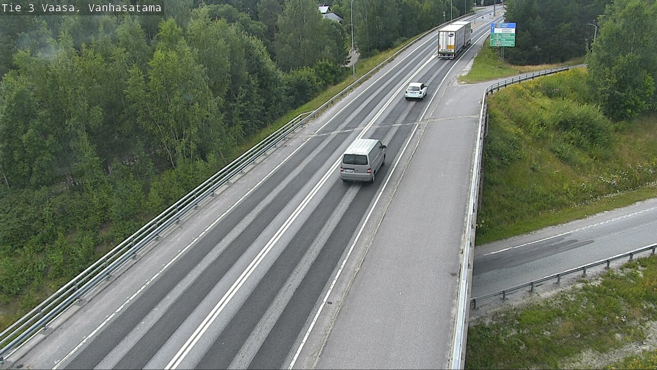 Weather Camera Image Väg 3 Vasa, Gamla hamnen, Vaasa, Pohjanmaa
