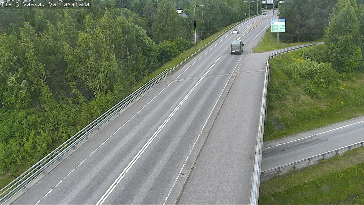 Weather Camera Image Väg 3 Vasa, Gamla hamnen, Vaasa, Pohjanmaa