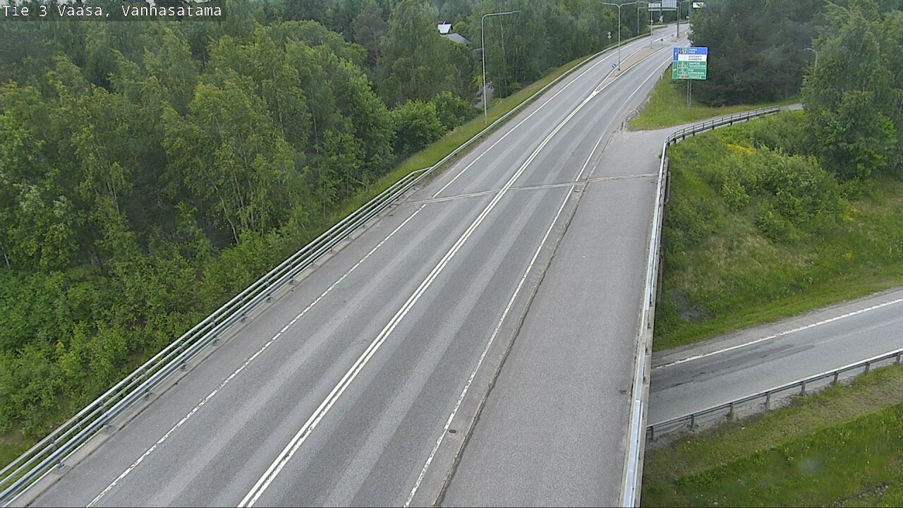 Weather Camera Image Väg 3 Vasa, Gamla hamnen, Vaasa, Pohjanmaa
