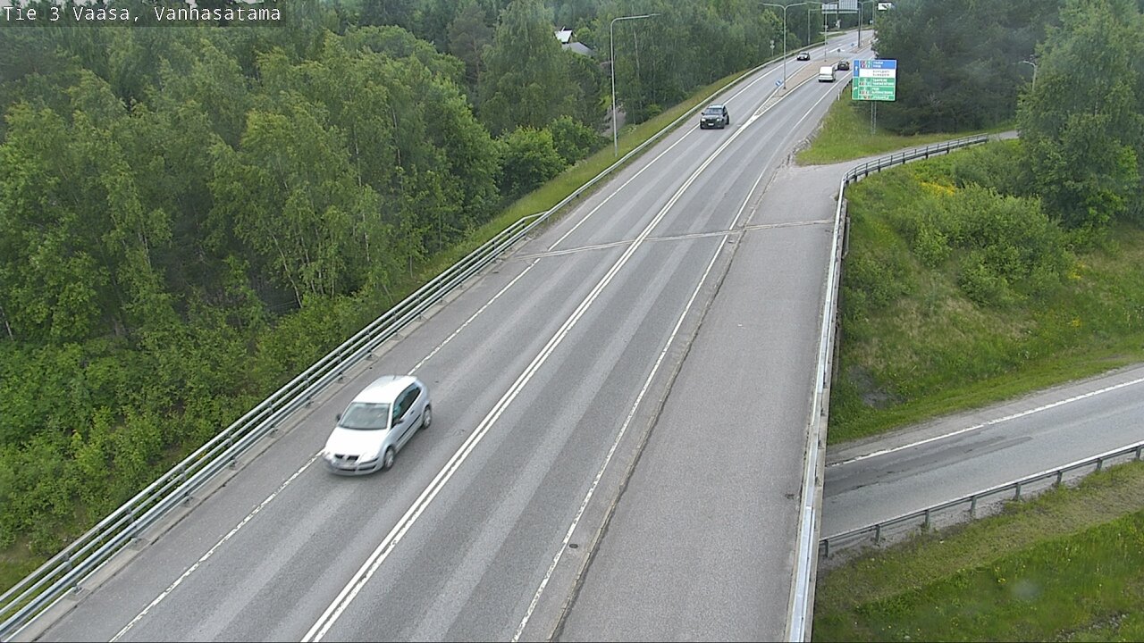 Weather Camera Image Väg 3 Vasa, Gamla hamnen, Vaasa, Pohjanmaa