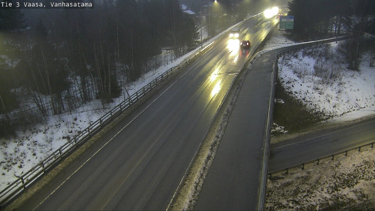 Weather Camera Image Väg 3 Vasa, Gamla hamnen, Vaasa, Pohjanmaa