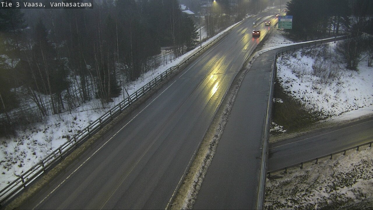 Weather Camera Image Väg 3 Vasa, Gamla hamnen, Vaasa, Pohjanmaa