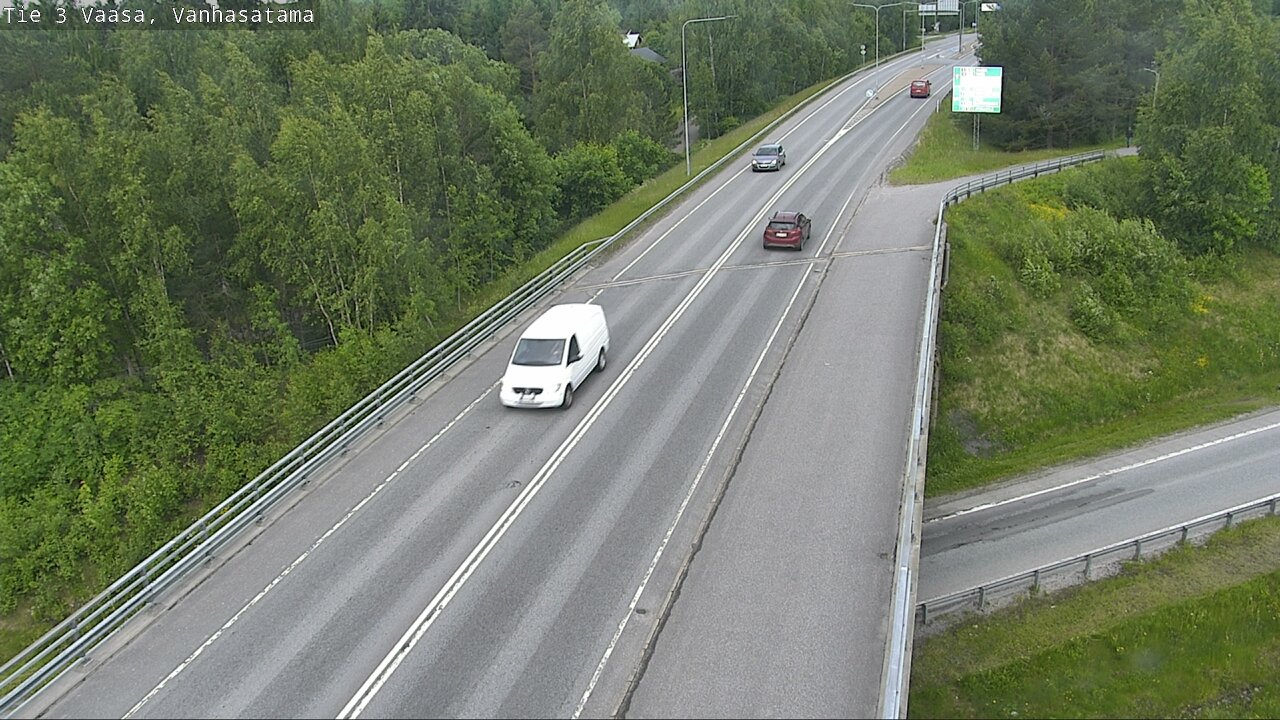 Weather Camera Image Väg 3 Vasa, Gamla hamnen, Vaasa, Pohjanmaa