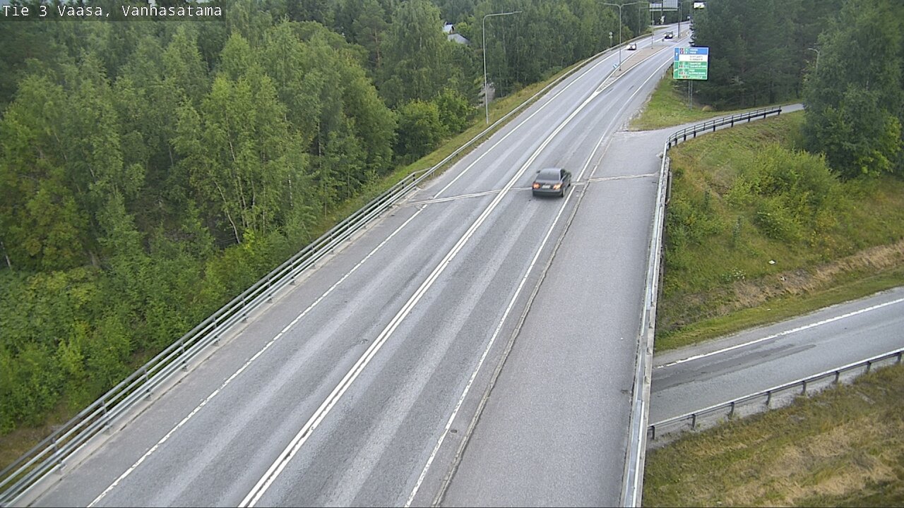 Weather Camera Image Väg 3 Vasa, Gamla hamnen, Vaasa, Pohjanmaa