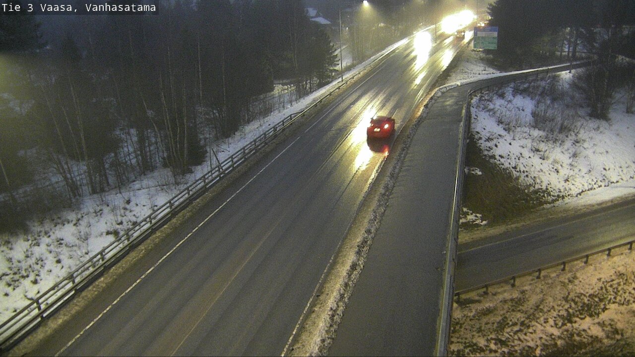 Weather Camera Image Väg 3 Vasa, Gamla hamnen, Vaasa, Pohjanmaa